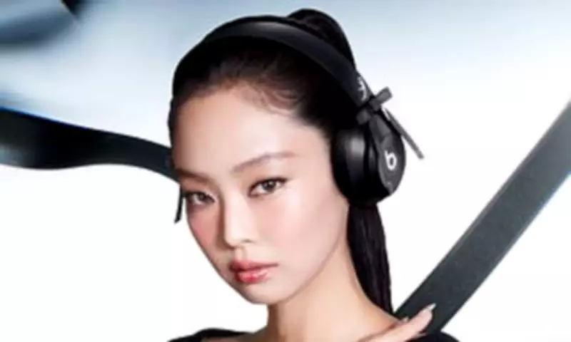Jennie of Blackpink Unveils Special Edition Beats Solo 4 Headphones