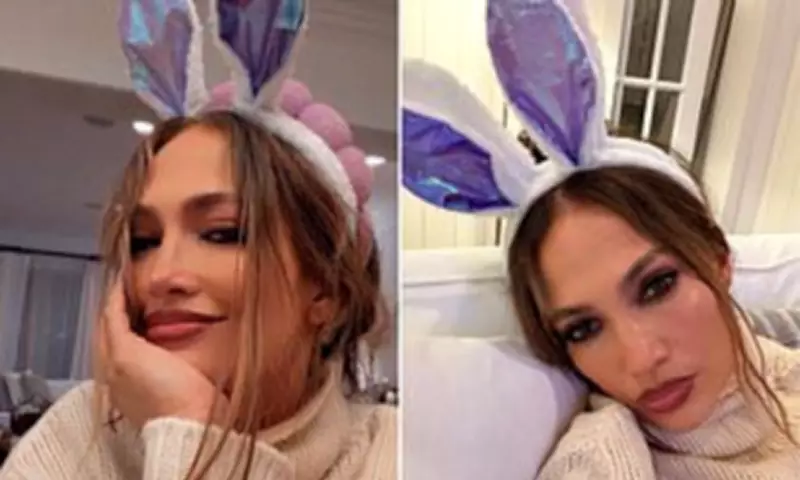 Jennifer Lopez Celebrates Easter with Festive Selfies Amid New Beginnings