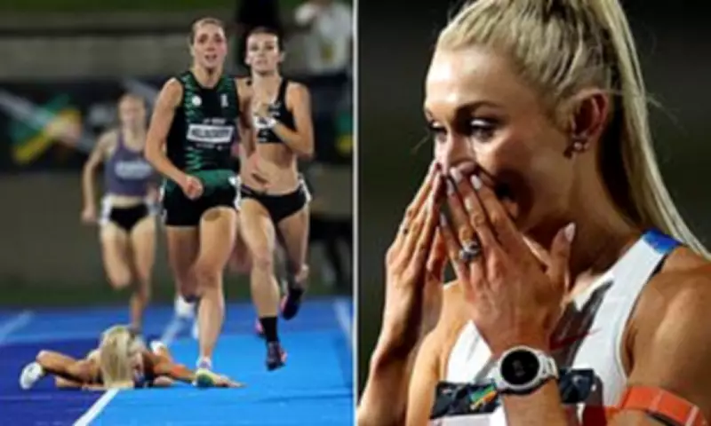 Jessica Hull's Title Dream Shattered by Dramatic Fall in Chaotic 1500m Final