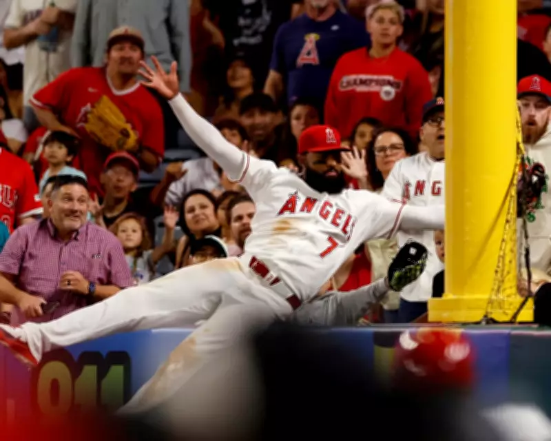 Jo Adell's Triple Home Run Robbery Seals Angels' Victory Over Mariners