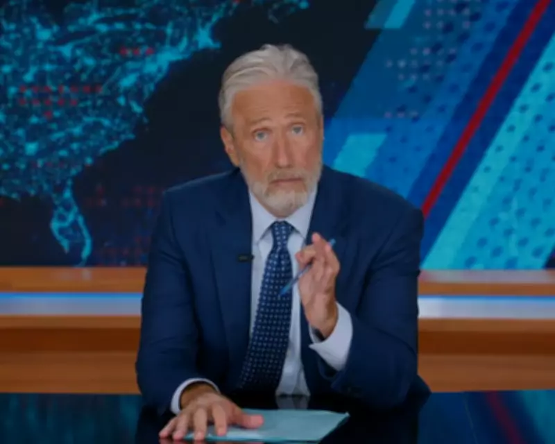 Jon Stewart Mocks Trump's AI Jesus Image and Feud with Pope Leo XIV