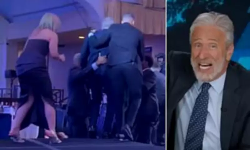 Jon Stewart Slams RFK Jr for Fleeing Shooting, Leaving Wife Behind