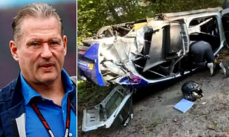 Jos Verstappen Survives Horror Rally Crash in Belgium
