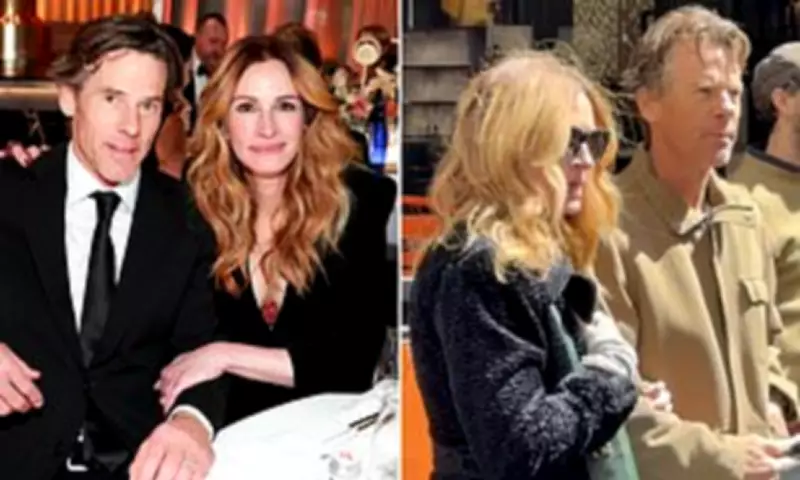 Julia Roberts and Danny Moder Make Rare NYC Outing to Broadway Show