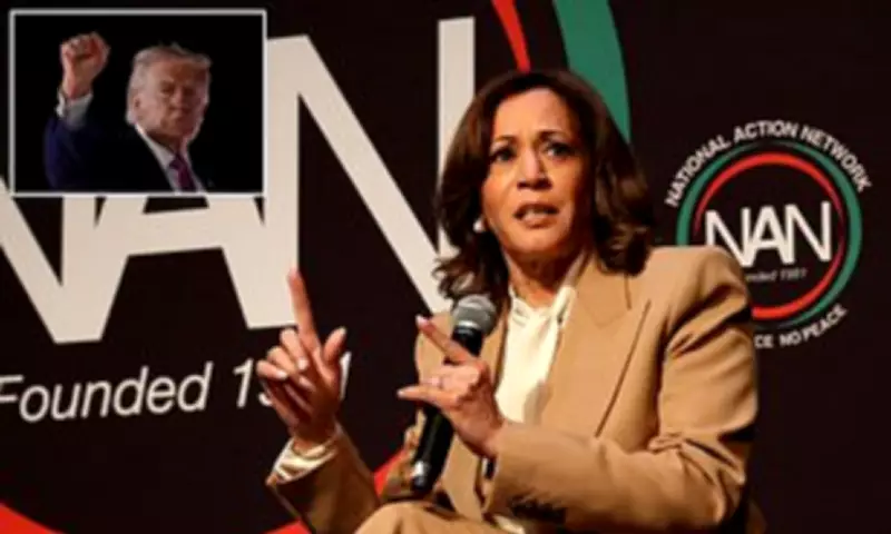 Kamala Harris Faces Mockery for Mocking Trump with Fake Mob Boss Accent