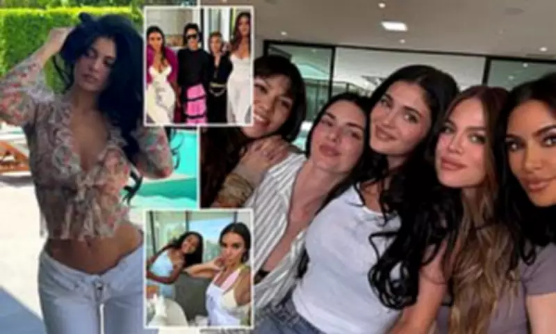 Kardashian-Jenner Family Hosts Lavish Easter Bash at Kylie's Palm Springs Mansion