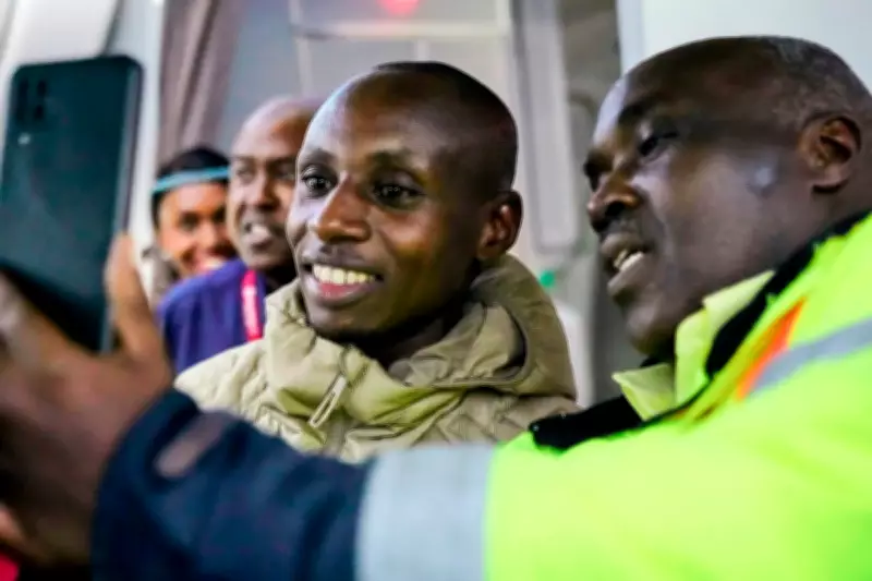 Kenya Welcomes Marathon Record Breaker Sabastian Sawe as Hero