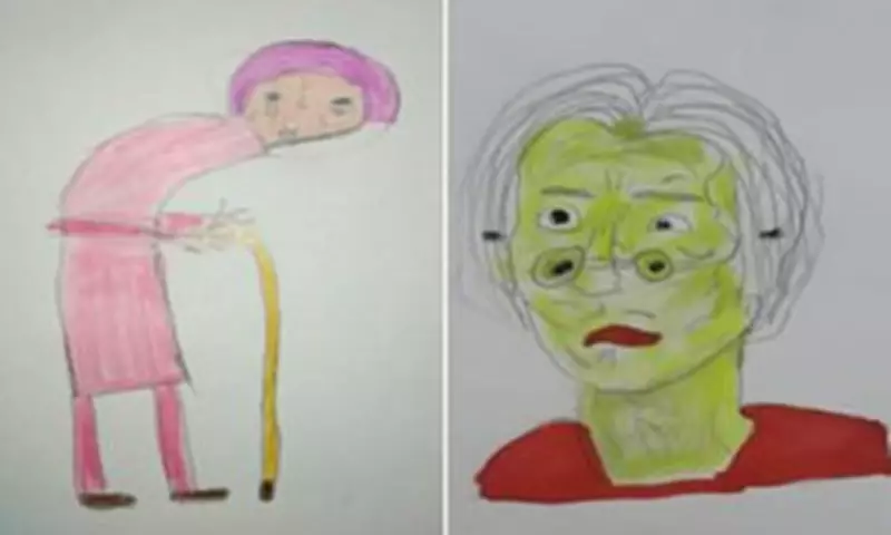 Kids' Brutally Honest Drawings Reveal Negative Views of Aging