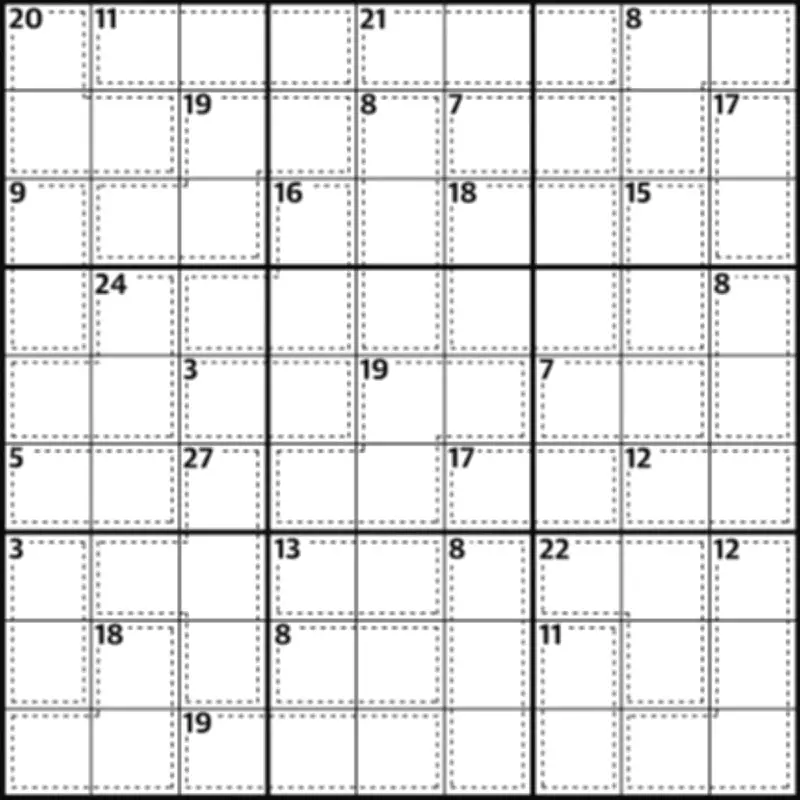 Killer Sudoku 1,019 Puzzle Guide and Solution Access