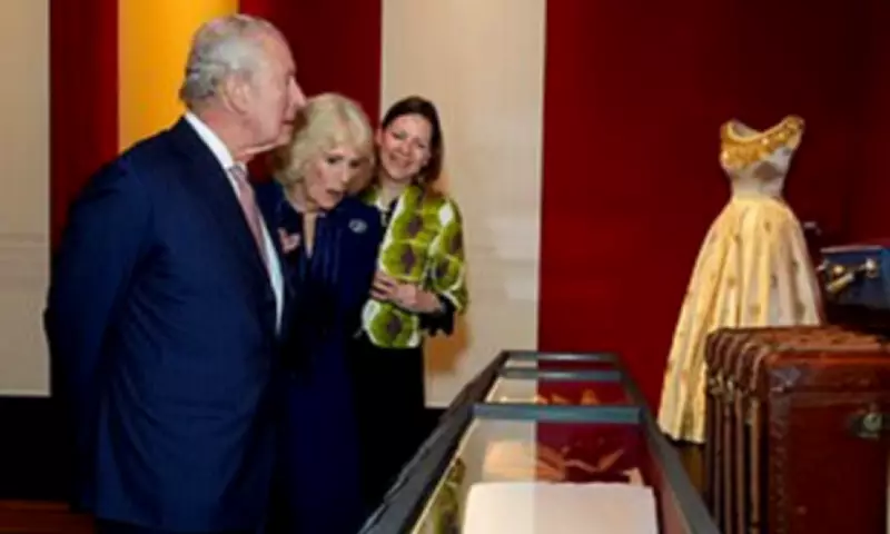 King Charles and Queen Camilla Attend Buckingham Palace Fashion Tribute to Elizabeth II