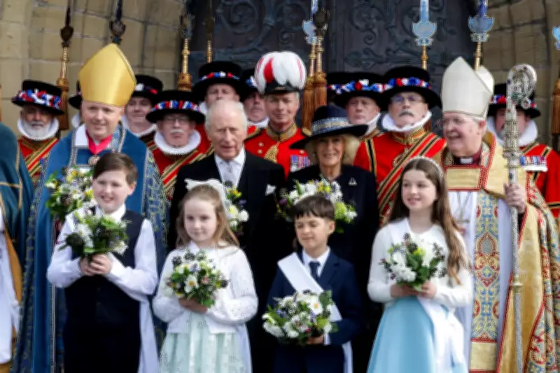 King Charles and Queen Camilla Attend Royal Maundy Service in St Asaph