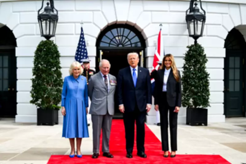 King Charles and Queen Camilla Bid Farewell to Trump After US State Visit