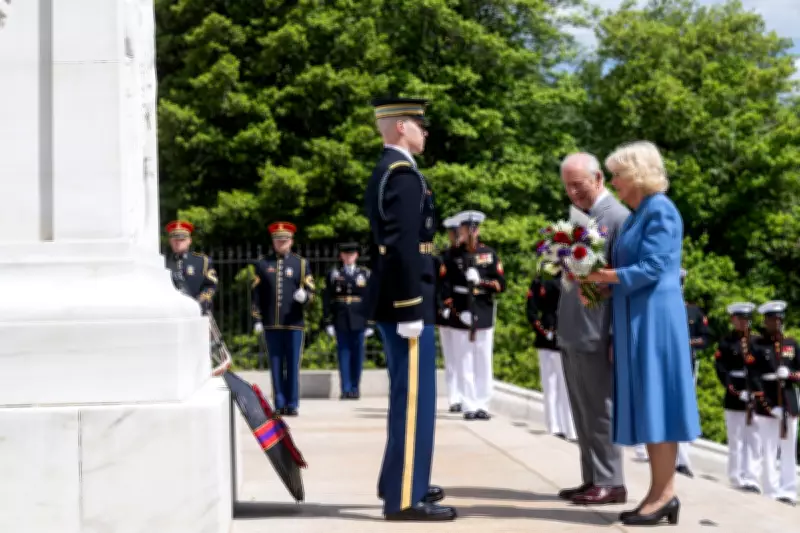 King Charles and Queen Camilla Lay Wreath at Arlington on Final US State Visit Day