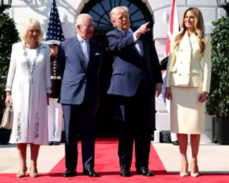 King Charles and Queen Camilla Meet Trumps at White House Amid Security Concerns