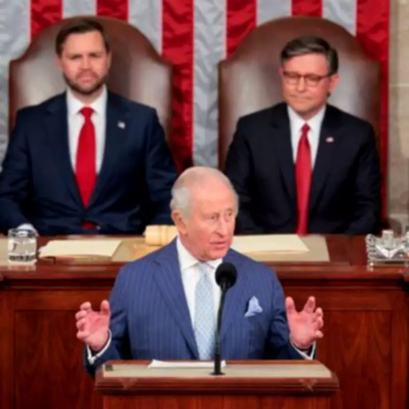 King Charles Gets Standing Ovation in Congress After Subtle Dig at Trump