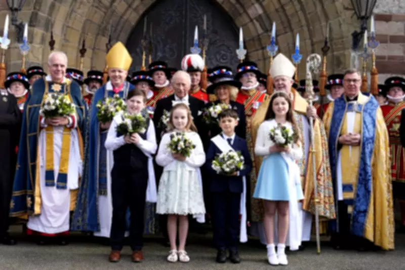 King Charles Presents Maundy Gifts in Historic Welsh Cathedral Service
