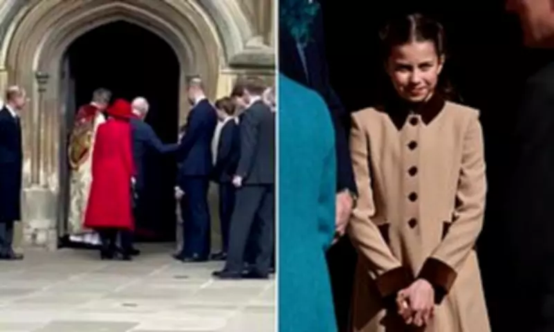 King Charles Shares Tender Moment with Princess Charlotte at Windsor Easter Service