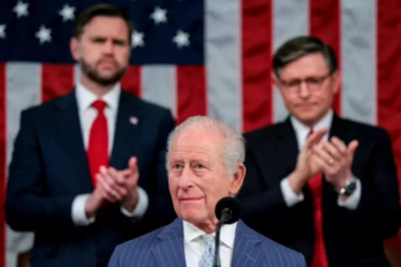 King Charles Skillfully Delivers Contrarian Messages to Trump in Congress Speech