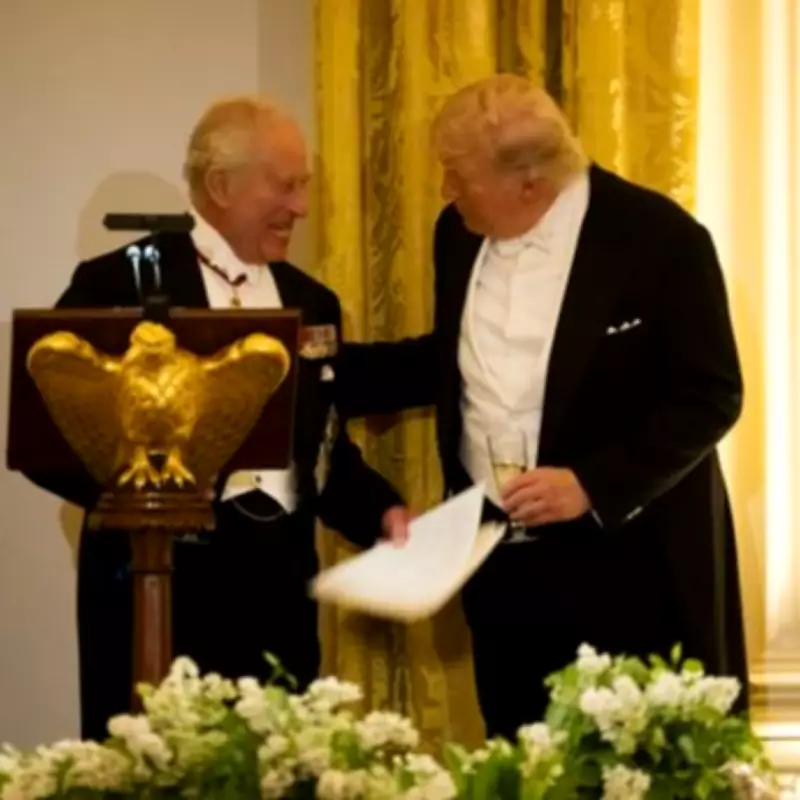 King Charles’s Cheeky Jab at Donald Trump Leaves President Baffled at State Dinner