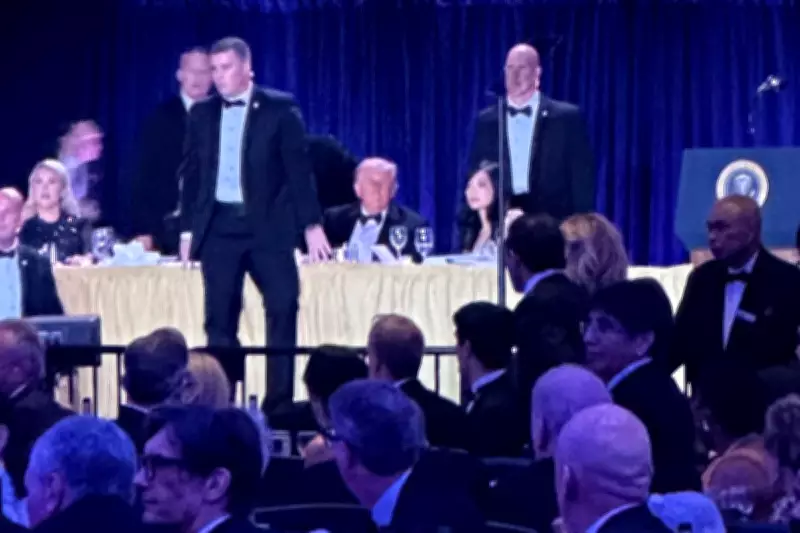 King 'greatly relieved' Trump and guests unharmed after shooting at dinner