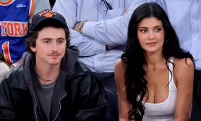 Kylie Jenner and Timothee Chalamet Enjoy Courtside Date at NBA Playoffs
