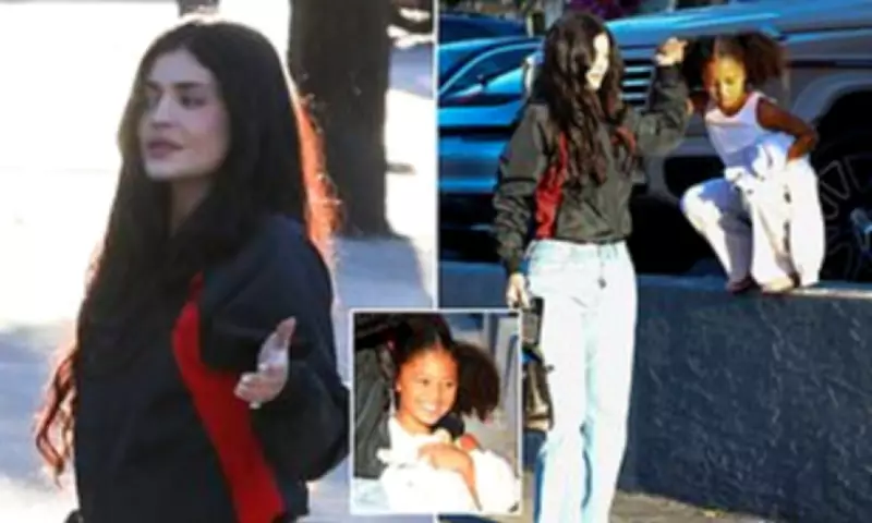 Kylie Jenner's Casual Lunch with Stormi Amid Legal Drama and Family News