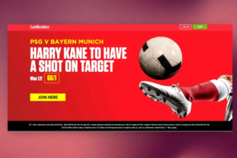 Ladbrokes Offer: 66/1 Odds for Kane Shot on Target in PSG vs Bayern