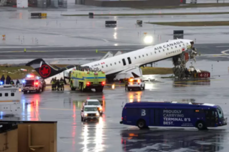 LaGuardia Jet Crash Claims Firefighter's Life