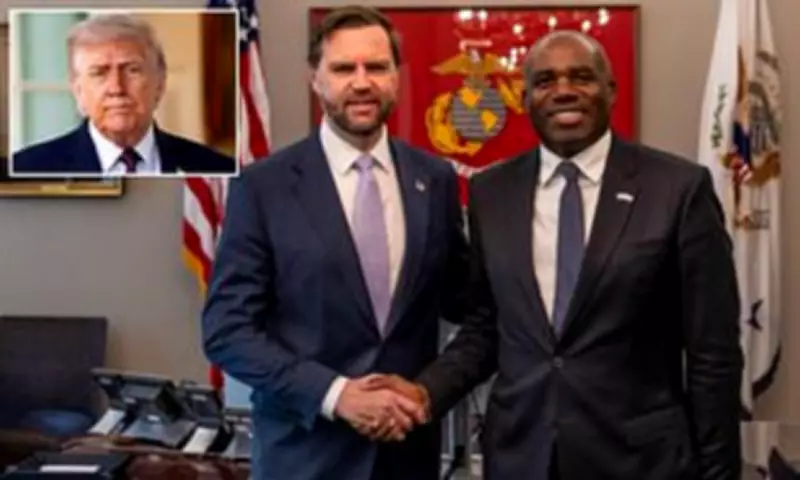 Lammy Meets Vance in Washington to Mend US-UK Ties Amid Trump-Starmer Spat