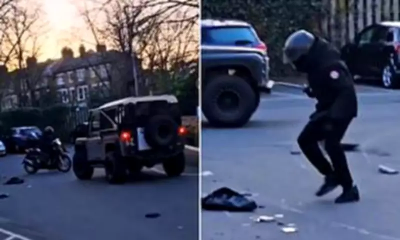 Land Rover Driver Rams Alleged Machete-Wielding Thief in Brixton Car Park