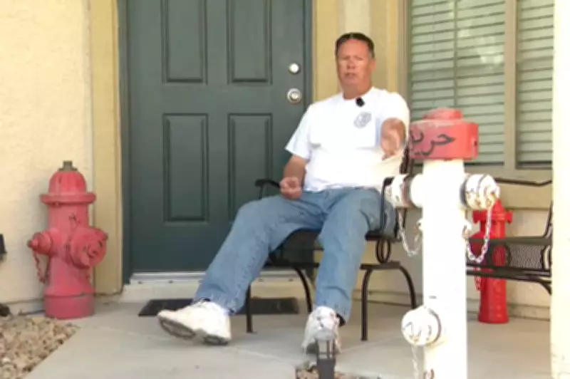 Las Vegas Veteran Fights HOA Over Fire Hydrant Display Honouring Service