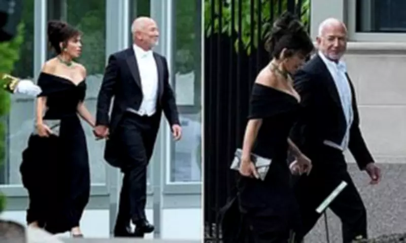 Lauren Sanchez Stuns in Plunging Gown at White House State Dinner for King Charles