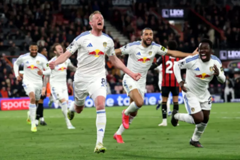 Leeds' Last-Gasp Equaliser at Bournemouth Nears Premier League Safety