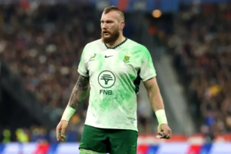 Leinster and Springboks Star RG Snyman Suffers Devastating ACL Injury Blow