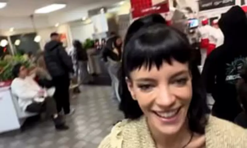 Lily Allen Celebrates Tour Success with Night Out in Los Angeles
