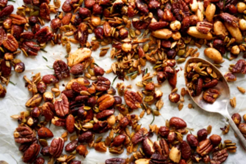 Linda McCartney's Spiced Nuts and Seeds Recipe from Plant-Based Cookbook