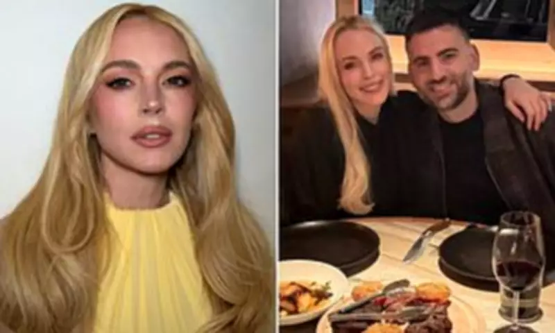 Lindsay Lohan Celebrates Wedding Anniversary Amid Hulu Series Filming
