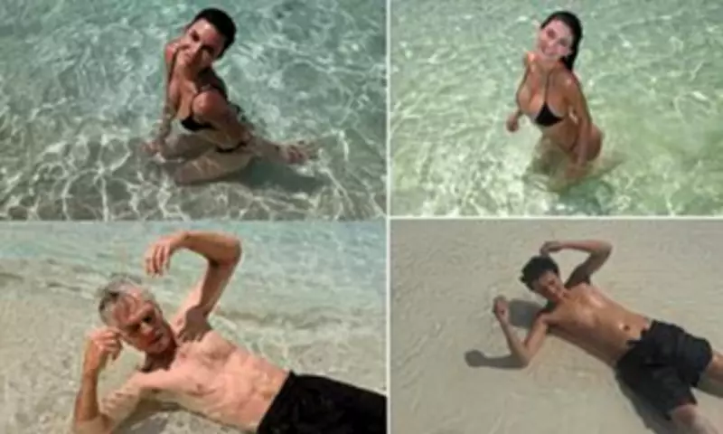 Lisa Rinna and Harry Hamlin Spoof Kylie Jenner and Timothee Chalamet's Viral Beach Photos