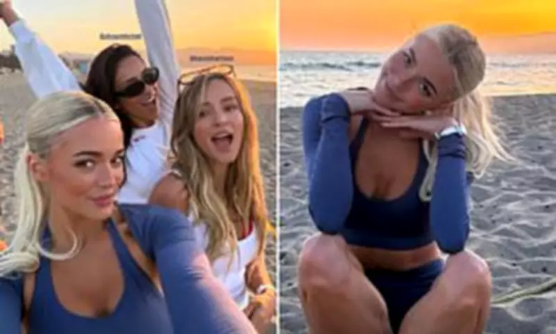 Livvy Dunne Shares Behind-the-Scenes Glimpse of Baywatch Reboot Filming
