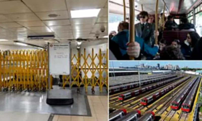 London Faces Third Day of Tube Strike Chaos as RMT Walkout Continues