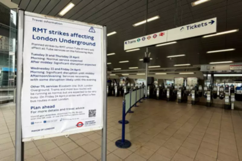 London Underground Driver Strikes Cause Major Transport Disruption