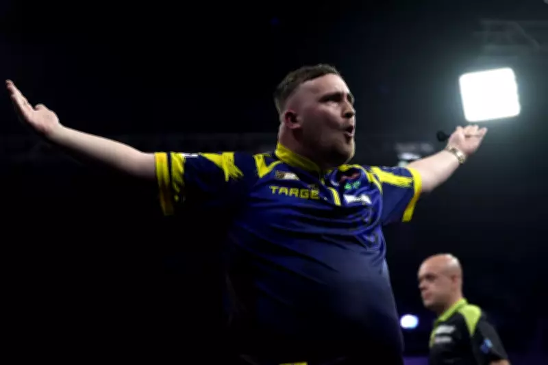 Luke Littler silences Liverpool boos to win Premier League night 12