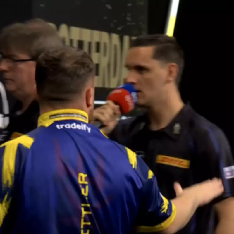 Luke Littler's Gesture Silences Rotterdam Crowd After Van Veen Spat