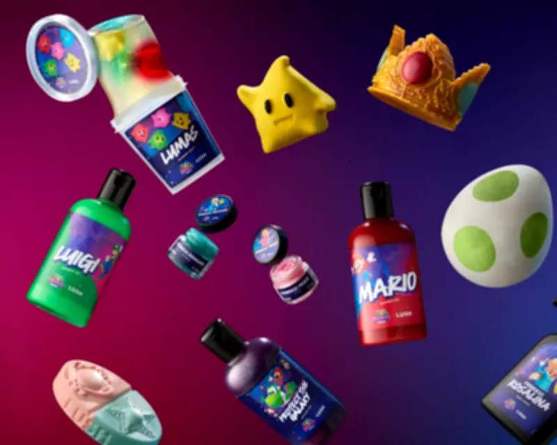 Lush's Super Mario Galaxy Collection: A Nostalgic Dive into Gaming Toiletries