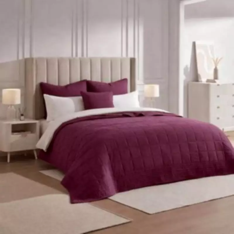 Luxury Cotton Bedspread Slashed to £26 for Elegant Bedroom Upgrade
