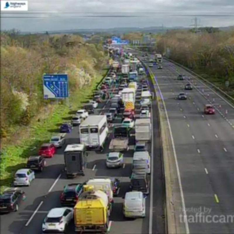 M23 Motorway Shut Near Gatwick After Serious Collision, Major Delays Expected