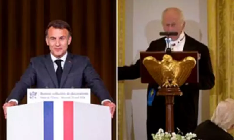 Macron Jokes King Charles' Dig at Trump Over French Language Would Be 'Chic'