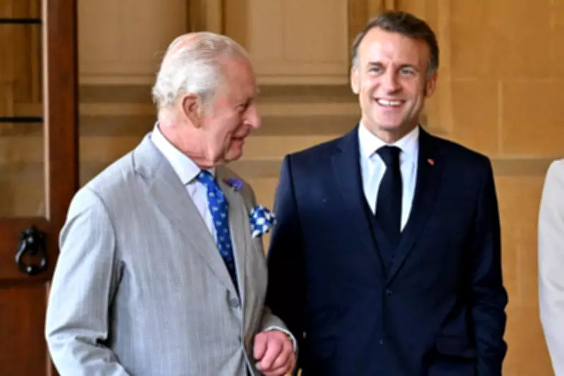 Macron Responds to King Charles’s Joke About US Speaking French