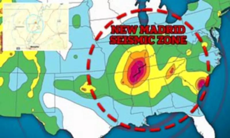 Magnitude 4.0 Earthquake Strikes Missouri's New Madrid Seismic Zone