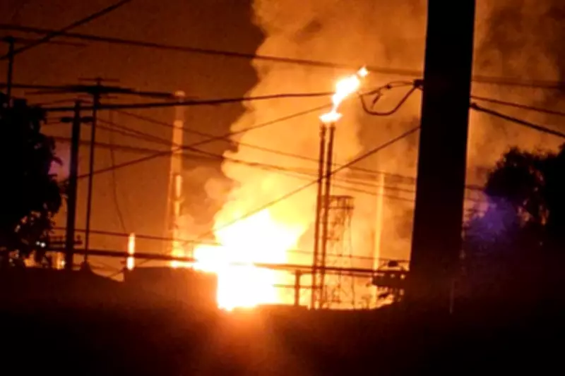 Major Australian Oil Refinery Fire Threatens National Fuel Security